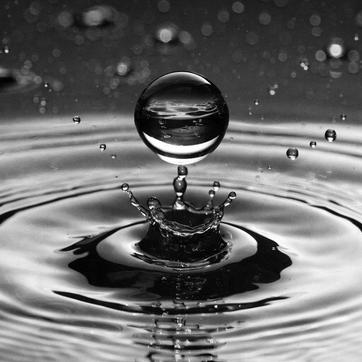 Water droplet illustrating precision in water treatment chemical supply